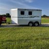 2015 4 Star 2 Horse Slant Load Bumper Pull