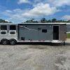 New 2024 Lakota 8313RKBGLQ Charger 3 Horse Trailer with 13' Short
