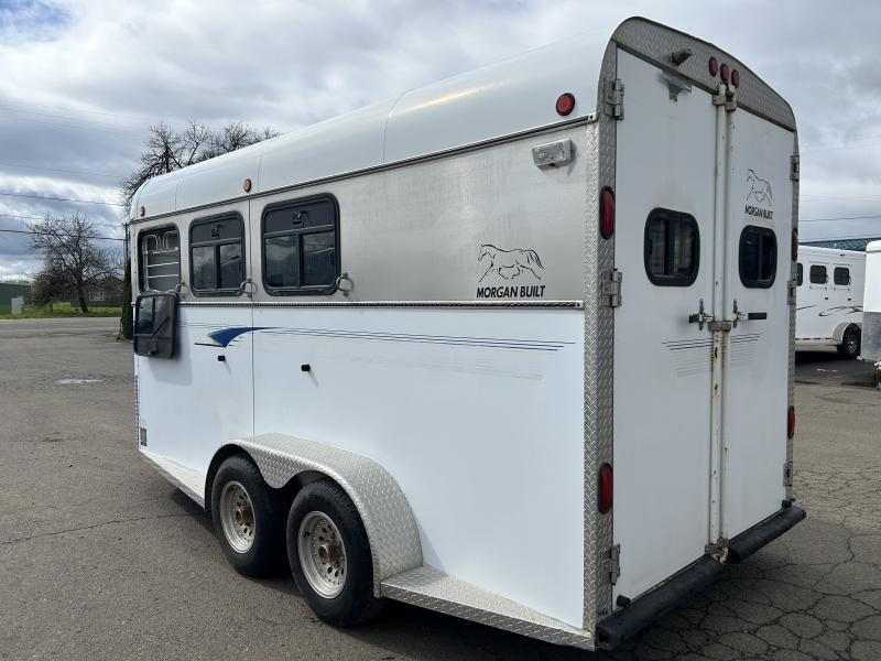 2000 Morgan Built 3 Horse Bumper Pull Horse Trailer 3 2000 Morgan Built 3 Horse Bumper Pull Horse Trailer