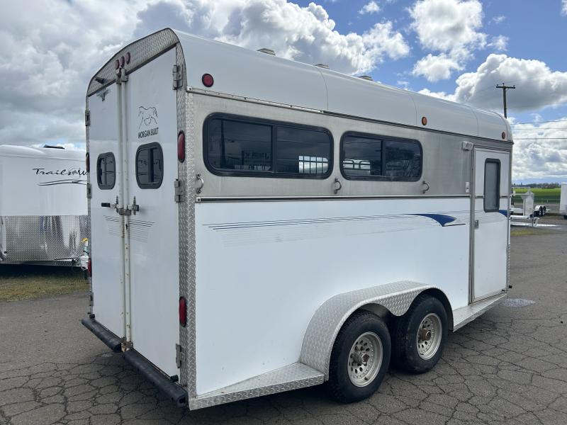 2000 Morgan Built 3 Horse Bumper Pull Horse Trailer 4 2000 Morgan Built 3 Horse Bumper Pull Horse Trailer