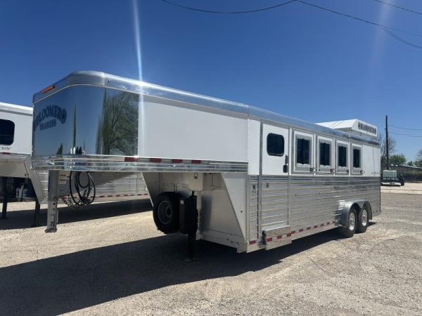 2020 Bloomer 4H Stock Combo Trainer Tack Horse Trailer