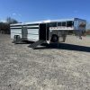 2025 Elite Trailers 8'x28' Show Cattle Stock Combo Trailer