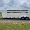 Used 2022 Shadow STK Stock Trailer with 8′ Short Wall