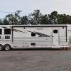 2021 Lakota BIGHORN 8316SRGLQ 3 Horse Trailer with 16' Short Wall