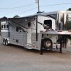 2021 Lakota BIGHORN 8316SRGLQ 3 Horse Trailer with 16' Short Wall