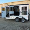 2022 Double D reverse slant 2 horse bumper pull