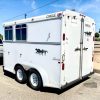 2007 Circle J 2 Horse Trailer Slant Load