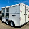 2007 Circle J 2 Horse Trailer Slant Load