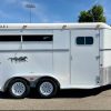 2007 Circle J 2 Horse Trailer Slant Load