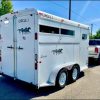 2007 Circle J 2 Horse Trailer Slant Load