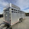 NEW 2024 Elite Trailers 5 Horse Stock Combo BP Horse Trailer