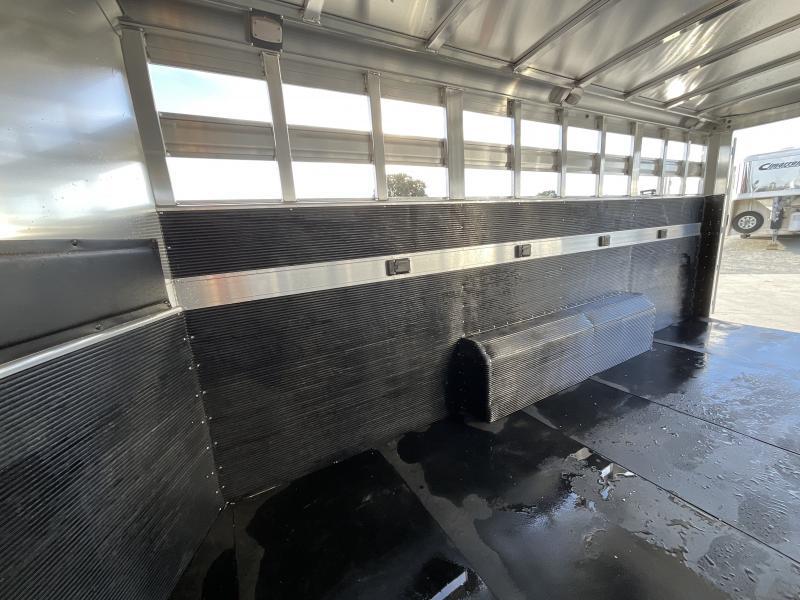 NEW 2024 Elite Trailers 5 Horse Stock Combo BP Horse Trailer 16 NEW 2024 Elite Trailers 5 Horse Stock Combo BP Horse Trailer