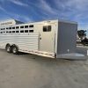 NEW 2024 Elite Trailers 5 Horse Stock Combo BP Horse Trailer