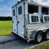 2015 4 Star 2 Horse Slant Load Bumper Pull