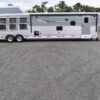 2020 SMC SL8418SCEBUG 4 Horse Trailer with 18 Short Wall - Image 4