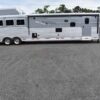 2020 SMC SL8418SCEBUG 4 Horse Trailer with 18 Short Wall - Image 2